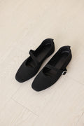 Theryn Flyknit Flats in Black