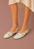 Sage Floral in Cream and Olive